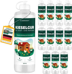 SILBERKRAFT Kieselgur Diatomeenerde für Hühner, Pferde und Kleintiere 500g – Bild 1 von 4