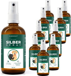 SILBERKRAFT Kolloidales Silberspray für Haustiere - 10 x 100 ml – Bild 1 von 4
