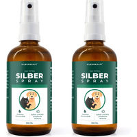 Produktbild von SILBERKRAFT Kolloidales Silberspray für Haustiere 200 ml - 2 x 100 ml