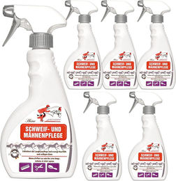 Produktbild von SILBERKRAFT Mähnen- und Schweifpflege Entfilzungsspray für Pferde 3000 ml - 3000 ml