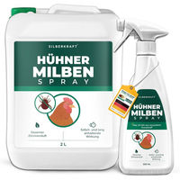 Produktbild von SILBERKRAFT Milbenspray für Hühner