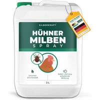 Produktbild von Silberkraft Milbenspray für Hühner gegen rote Vogelmilben 2000 ml
