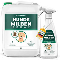 Produktbild von SILBERKRAFT Milbenspray für Hunde gegen Milben und Flöhe 2500 ml