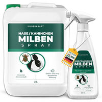 Produktbild von SILBERKRAFT Milbenspray für Kaninchen zur Parasitenbehandlung 250 ml
