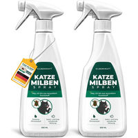 Produktbild von SILBERKRAFT Milbenspray für Katzen gegen Milben und Flöhe 1000 ml