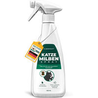 Produktbild von SILBERKRAFT Milbenspray für Katzen gegen Milben und Flöhe 500 ml