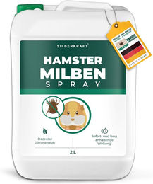 SILBERKRAFT Milbenspray zur Parasitenbehandlung für Hamster und Meerschweinchen – Bild 1 von 3