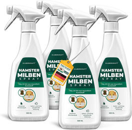 SILBERKRAFT Milbenspray zur Parasitenbehandlung für Hamster und Meerschweinchen – Bild 1 von 4