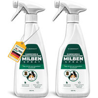 Produktbild von SILBERKRAFT Milbenspray zur Parasitenbehandlung für Meerschweinchen, Kaninchen und Hamster