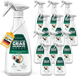 SILBERKRAFT Spray gegen Milben, Zecken und Flöhe für Hunde und Katzen 600ml – Bild 1 von 4