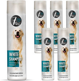 Produktbild von SILBERKRAFT White Shampoo für weiße Tiere 1500 ml - 6 ml