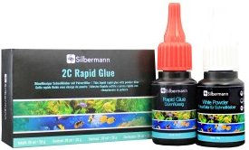 Silbermann 2C Rapid Glue Sekundenkleber und Füllstoff Set für Korallen und Aquaristik 20 ml + 20 g - 20 ml – Bild 1 von 2