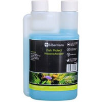 Produktbild von Silbermann Fish Protect Wasseraufbereiter mit Vitamin-Komplex für Süßwasser Aquarien 500 ml - 250 ml