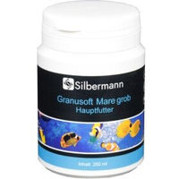 Produktbild von Silbermann Granusoft Mare Granulat Hauptfutter für Meerwasserfische grob 250 ml - 250 ml