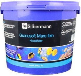 Silbermann Granusoft Mare Hauptfutter Granulat für Meerwasserfische fein 5000 ml - 5000 ml – Bild 1 von 3