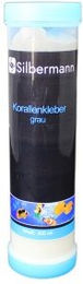 Produktbild von Silbermann Korallenkleber Grau aus Kunstharz für Meerwasser 300ml - 300 g