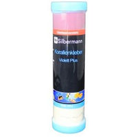 Produktbild von Silbermann Korallenkleber violett plus 300 g für Meerwasser aus Kunstharz - 300 g