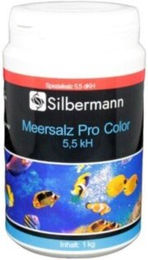 Silbermann Meersalz pro Color für Meerwasser und Riffaquarien mit 5,5 KH 1 kg Dose - 1 kg – Bild 1 von 3
