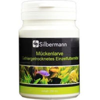 Produktbild von Silbermann Mückenlarven rot für Fische 250 ml - 250 ml