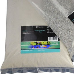 Silbermann Ocean White Sand Bodengrund für Meerwasser und Salzwasser Weiß 10 kg fein - 10 kg – Bild 1 von 3