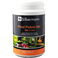 Produktbild von Silbermann Pond Pellets Mix 3 mm Hauptfutter für Teichfische und Koi 1 l - 1 l