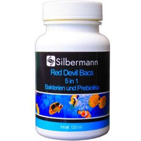 Produktbild von Silbermann Red Devil Bacs Wasseraufbereiter für Meerwasser Aquarien mit probiotischen Mikroorganismen und Enzymen 150 ml - 150 ml