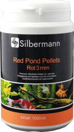 Silbermann Red Pond Pellets 3 mm Hauptfutter für Teichfische und Koi 1 l - 1 l – Bild 1 von 4