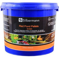 Produktbild von Silbermann Red Pond Pellets 3 mm Hauptfutter für Teichfische wie Koi und Goldfisch 5 l - 5 l