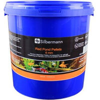 Produktbild von Silbermann Red Pond Pellets 6 mm Hauptfutter für Koi und Teichfische 10 kg - 10 kg