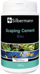 Silbermann Scaper's Cement Aquarien Zement Blau für Meerwasser 1200 g - 1,2 kg – Bild 1 von 2
