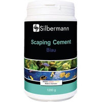Produktbild von Silbermann Scaper's Cement Aquarien Zement Blau für Meerwasser 1200 g - 1,2 kg