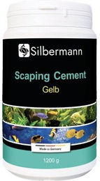 Silbermann Scaper's Cement Aquarien Zement Gelb 1200 g für Meerwasser und Salzwasser - 1,2 kg – Bild 1 von 2