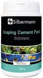 Silbermann Scaper's Cement Fast Aquarienzement Schwarz 1,2 kg - 1,2 kg – Bild 1 von 2