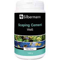 Produktbild von Silbermann Scaper's Cement Weiß Aquarien Zement für Meerwasser und Fischbecken 1200 g - 1,2 kg