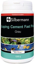 Silbermann Scaping Cement Fast Plus Aquarienzement für Meerwasser Grau 1200 g - 1,2 kg – Bild 1 von 2