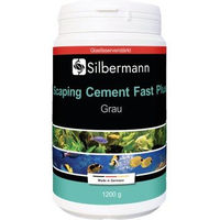 Produktbild von Silbermann Scaping Cement Fast Plus Aquarienzement für Meerwasser Grau 1200 g - 1,2 kg