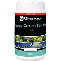 Produktbild von Silbermann Scaping Cement Fast Plus Aquarienzement Rot 1200 g für Meerwasser - 1,2 kg