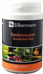 Silbermann Seidenraupen Ergänzungsfutter für Koi 1 l - 1 l – Bild 1 von 2