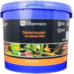 Silbermann Seidenraupen Wachstumsfutter für Teichfische 5 l - 5 l – Bild 1 von 5