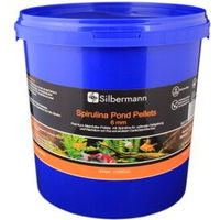 Produktbild von Silbermann Spirulina Pond Pellets Teichfutter für Koi und Fische 6 mm 10 l - 10 l
