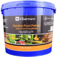 Produktbild von Silbermann Spirulina Pond Pellets Teichfutter für Koi und Goldfische 3 mm 10 l - 10 l