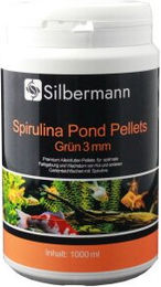Silbermann Spirulina Pond Pellets Teichfutter für Koi und Teichfische 1000 ml - 1 l – Bild 1 von 4