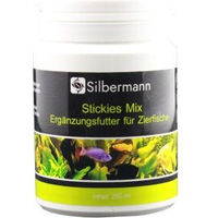 Produktbild von Silbermann Stickies Mix Leckerbissen Garnelen und Fische Futter Tabletten 250 ml - 250 ml