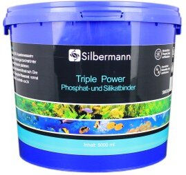 Produktbild von Silbermann Triple Power Phosphat-und Silikatbinder Wasseraufbereiter für Meerwasser 5 kg - 5 l