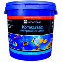 Produktbild von Silbermann Wasseraufbereiter Korrektursalz für Meerwasser für Fische Blau - 20 kg