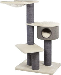Silecomplaza Kratzbaum Coony 130 XXL beige mit dicker Sisalsäule für Katzen – Bild 1 von 1