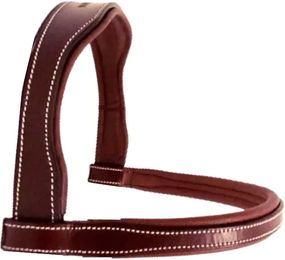 Produktbild von Silver Crown Comporta Kopfstück für Pferde aus Leder in Braun