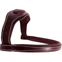 Produktbild von Silver Crown Doha Leder Zaumzeug mit Genickstück Braun Full