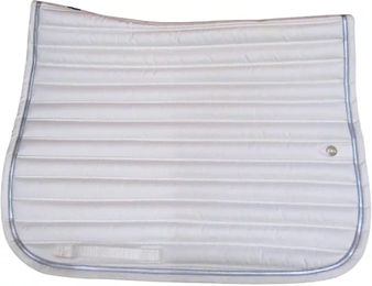 Produktbild von Silver Crown Dressur Schabracke Slim in Silber und Weiß