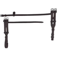 Produktbild von Silver Crown Hackamore aus Leder für Warmblut in Silber und Braun